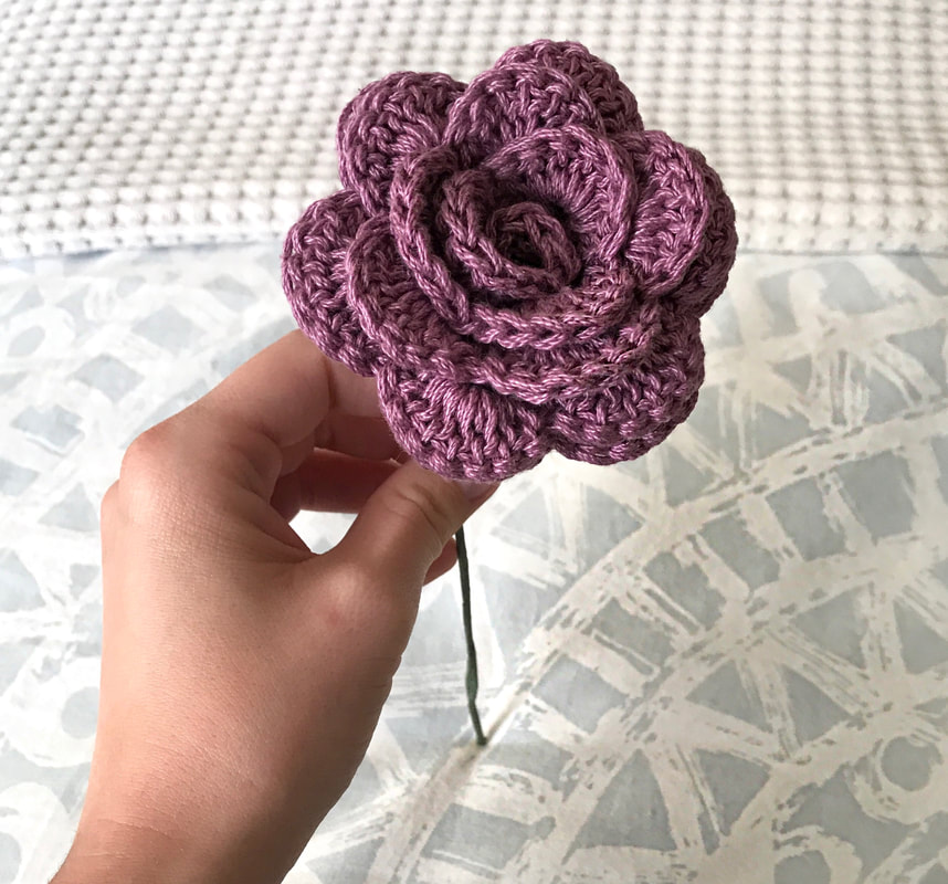 HOOKOK Bouquet - Purple Crochet Flower Bouquet